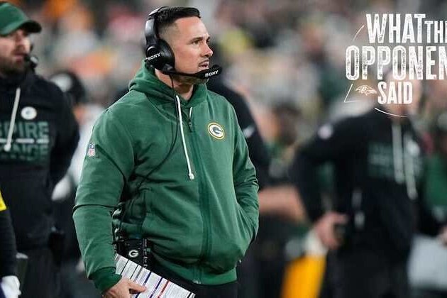 What the Packers Said After Falling to Ravens at Home
