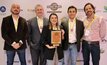  The Los Cerros team with the 2022 CGS Economic Development Award