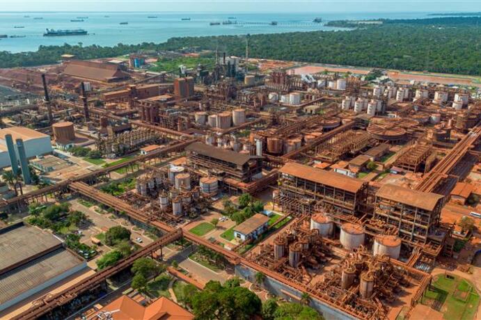 Complexo da Alunorte em Barcarena