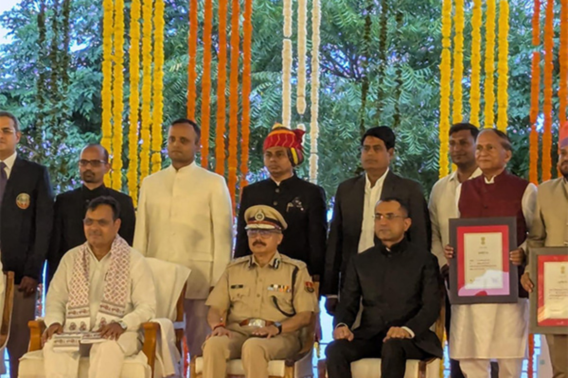 Rajasthan Government Honours Dr. V.K. Jain with State Award for Outstanding Social Contribution