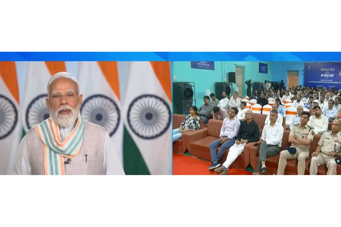 PM Modi hands over 51,000 appointment letters during Rozgar mela, says 'youth to play crucial role for Viksit Bharat'