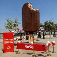 Melt Your Crush: Vadilal's 17ft Melting Ice Cream Sparks Romance at Sabarmati Riverfront
