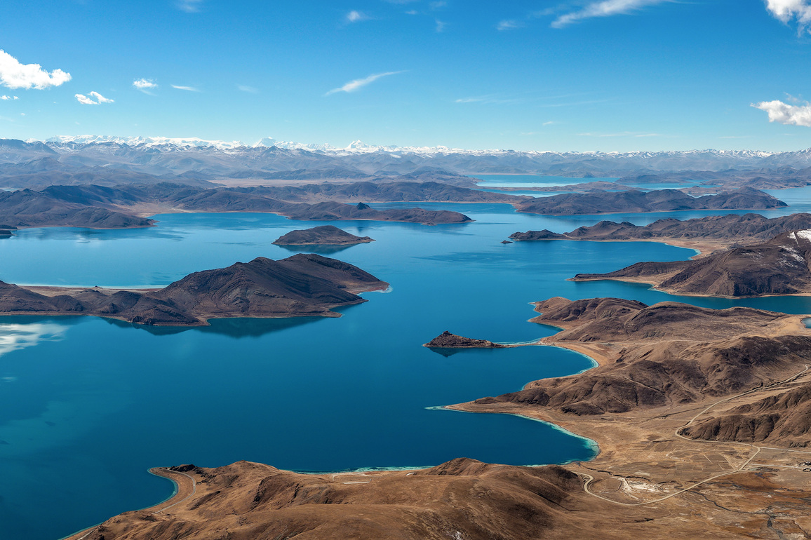 (InXizang) CHINA-XIZANG-YAMZBOG YUMCO LAKE-SCENERY (CN)