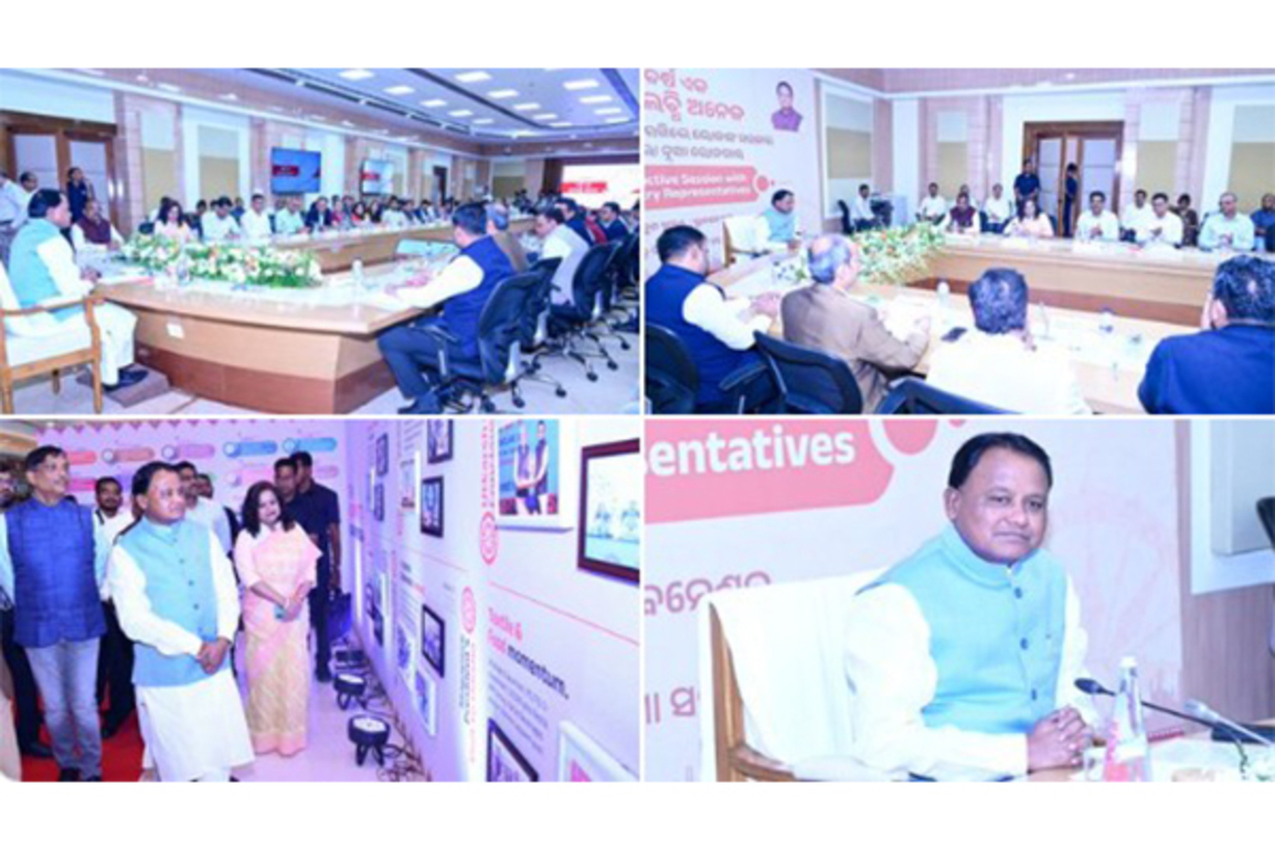 Odisha CM Majhi meets industry leaders, entrepreneurs ahead of 1st anniversary of BJP govt