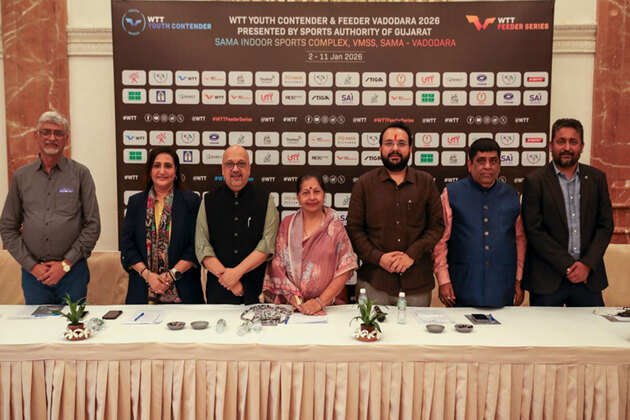 Vadodara all set for table tennis extravaganza as WTT Youth Contenders and WTT Feeder Series attracts 334 players from 10 countries
