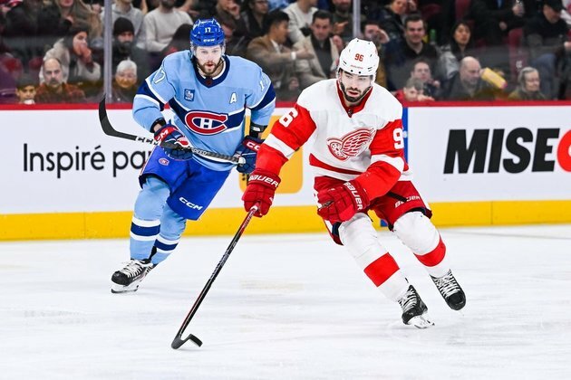 Red Wings want to 'keep the foot on the gas,' starting vs. Oilers