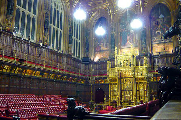 No seats for hereditary peers now in UK’s House of Lords