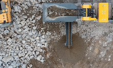 The new jaw crusher has several extra features. Photo: Rubble Master