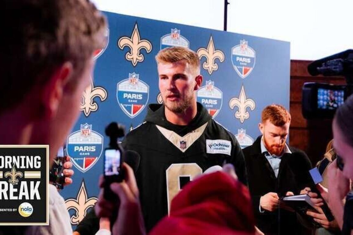 Morning Break: Tyler Shough, Taliese Fuaga Represent Saints in France