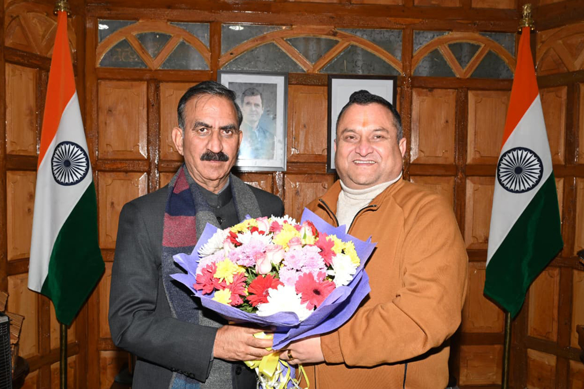 CM Sukhu says Himachal Congress entering a 'new era' as Vinay Kumar assumes charge as HPCC President