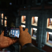 MEXICO-MEXICO CITY-XIXIA IMPERIAL TOMBS-PHOTO EXHIBITION