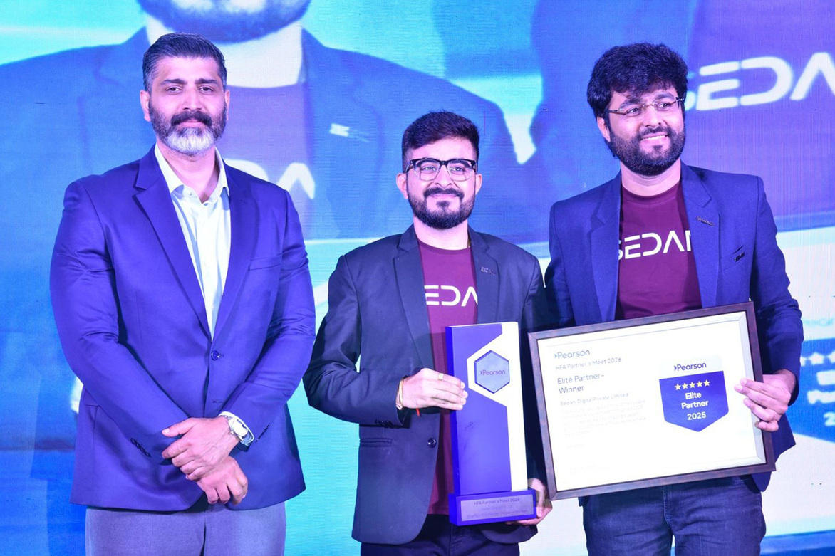 PTENOTE.COM Wins 'Elite Partner' Award from Pearson India for the Third Consecutive Year