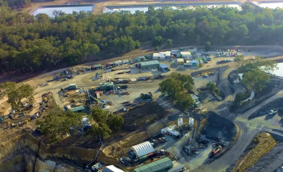 Mandalay Resources' Costerfield mine from the air