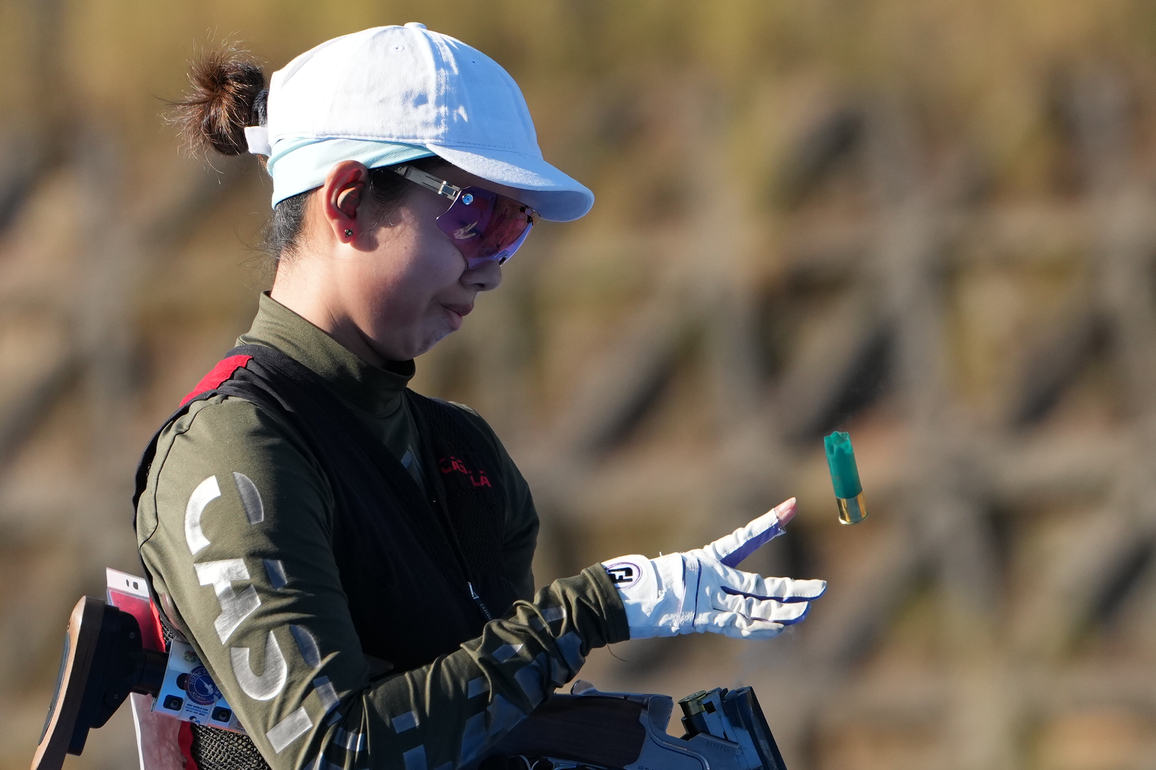 (SP)CHINA-15TH NATIONAL GAMES-SHOOTING-SKEET-MIXED TEAM-FINAL (CN)