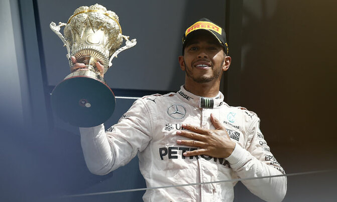 Hamilton storms to British Grand Prix victory Hamilton storms to British Grand Prix victory