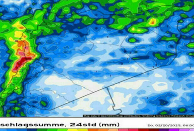 Very cold polar pressure begins next Friday in Syria and region