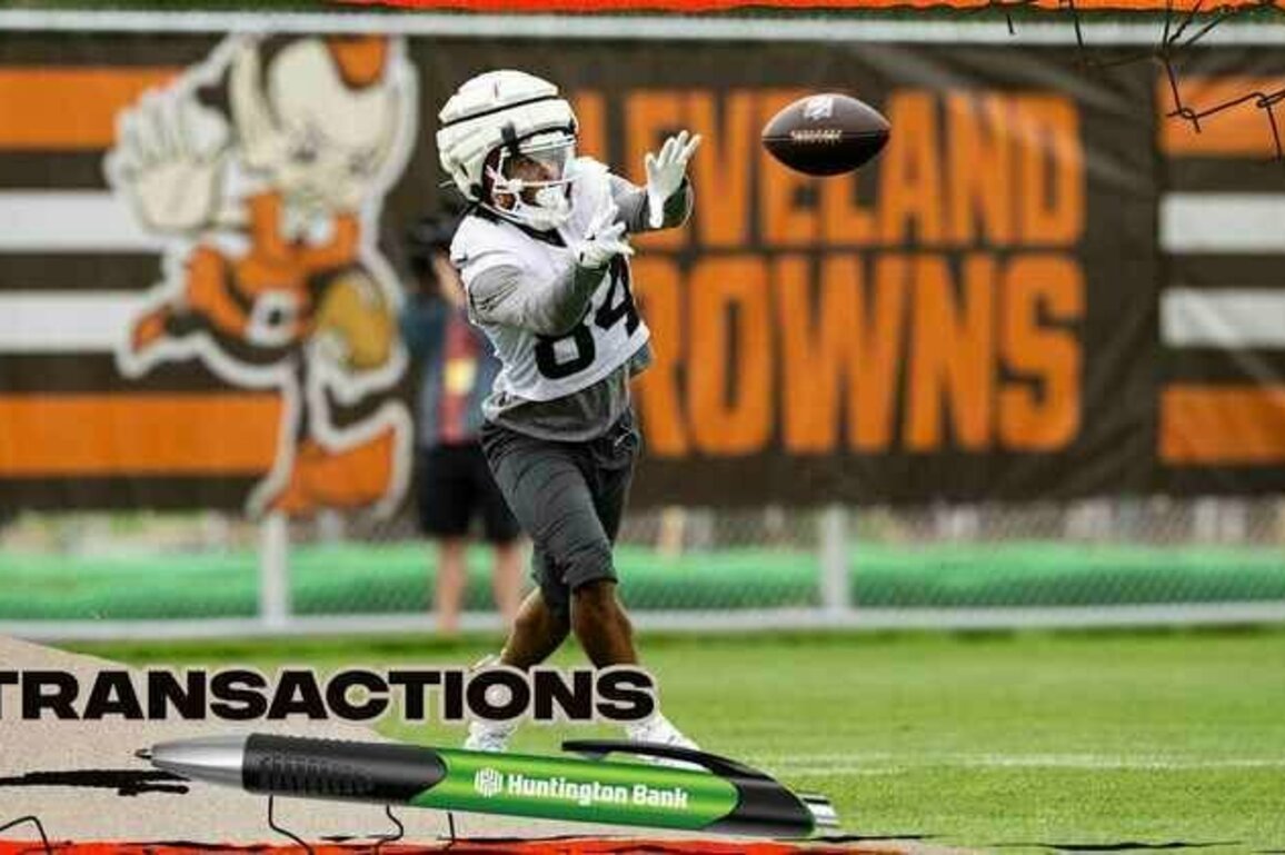 Browns sign four players to the practice squad