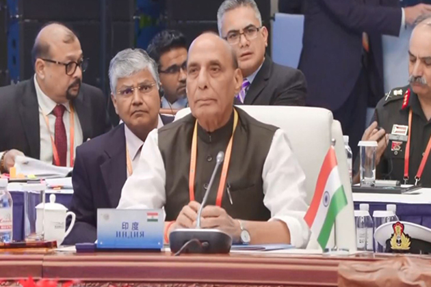 Rajnath Singh urges for end to terrorism at SCO Defence Ministers' meeting in China's Qingdao