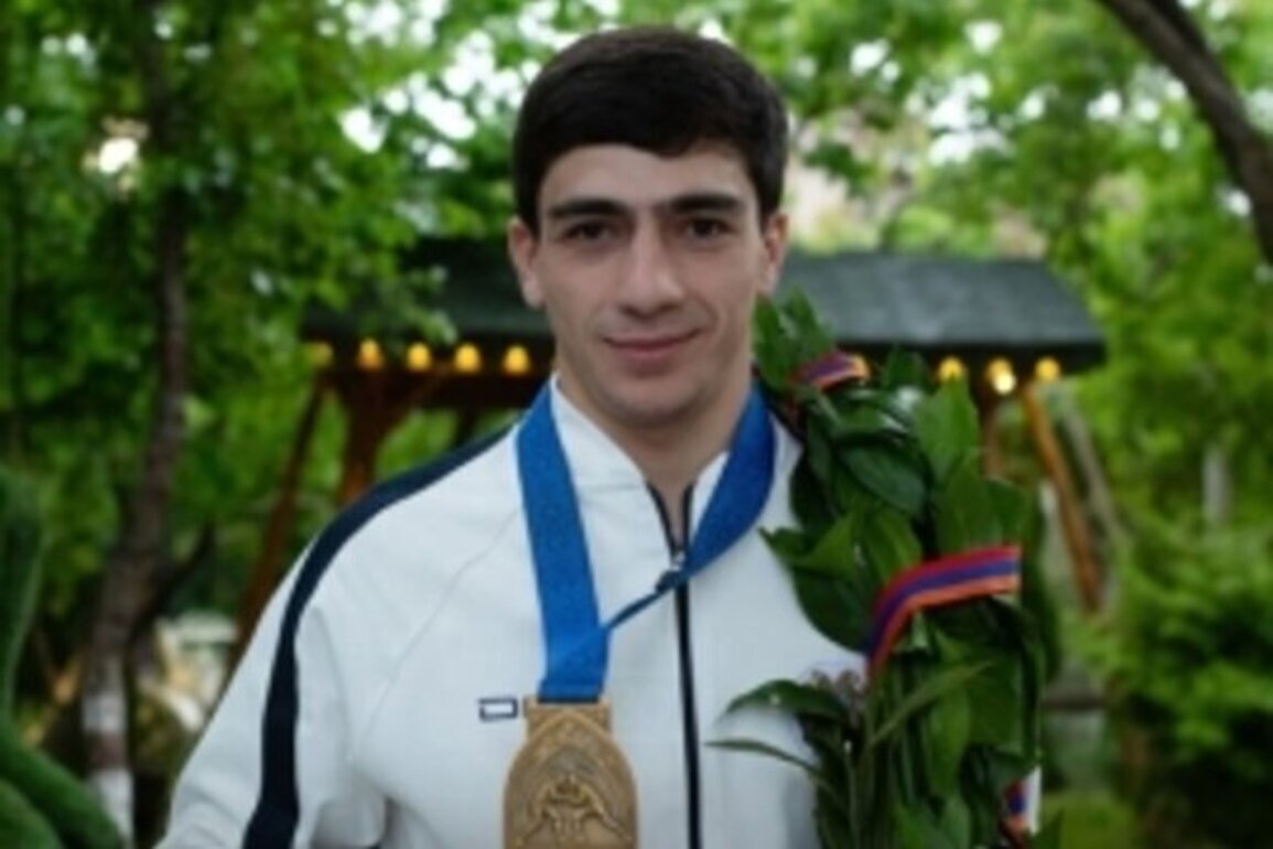 Karen Sargsyan wins European sambo gold