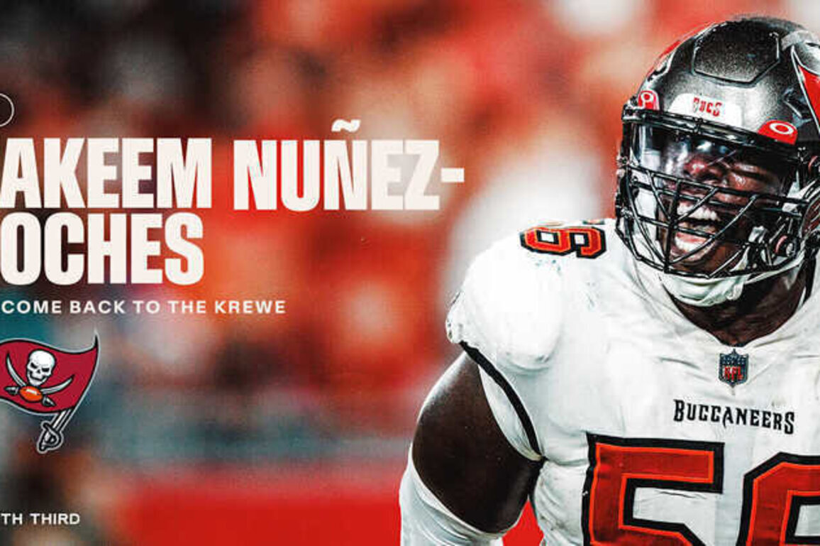 DL Rakeem Nuez-Roches Returns to Bucs