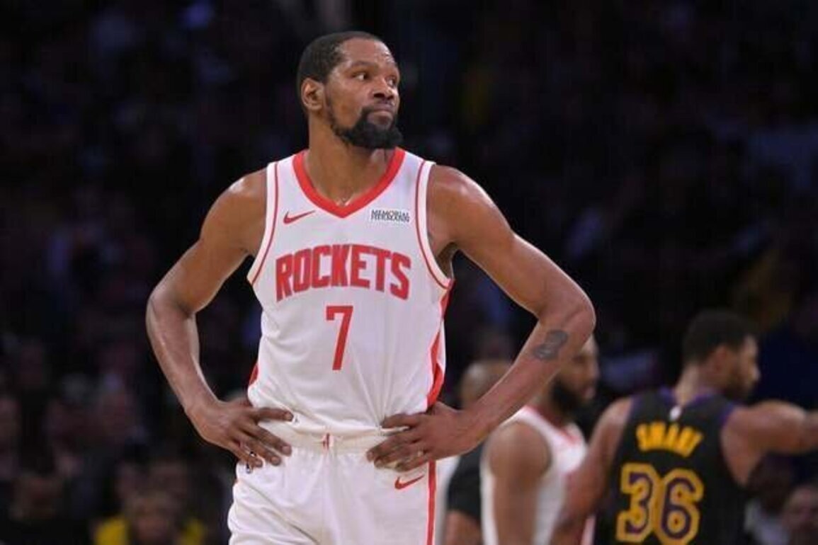 Rockets' Kevin Durant to miss Game 4 against Lakers