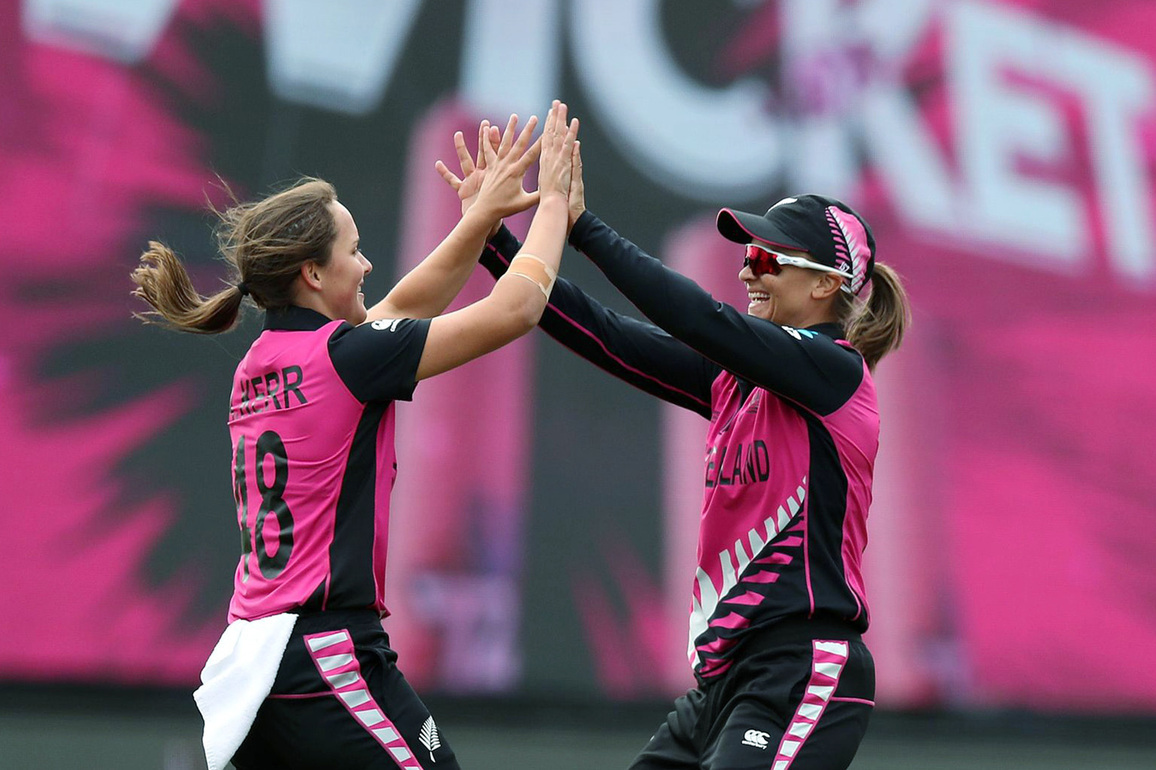 Amelia Kerr breaks 44-year record with seven-wicket haul against Zimbabwe