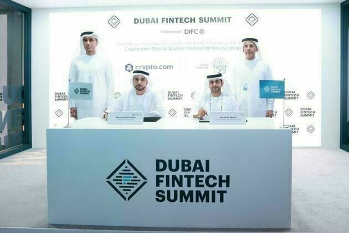 Dubai Finance signs MoU with Crypto.com to enable cryptocurrency payments for government fees