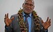 PNG Mining Minister Wake Goi.