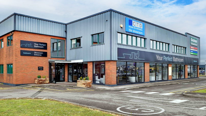 The refurbished showroom