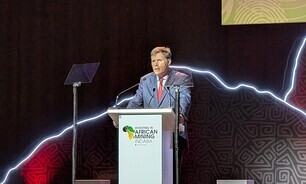 Anglo American chief executive Duncan Wanblad at Mining Indaba 2026
