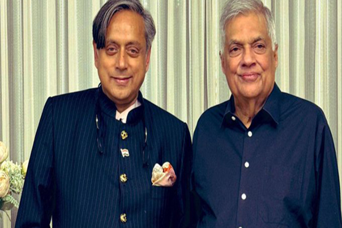 Shashi Tharoor expresses concern on Ranil Wickremesinghe's arrest, calls on Colombo to "abjure" politics of vengeance