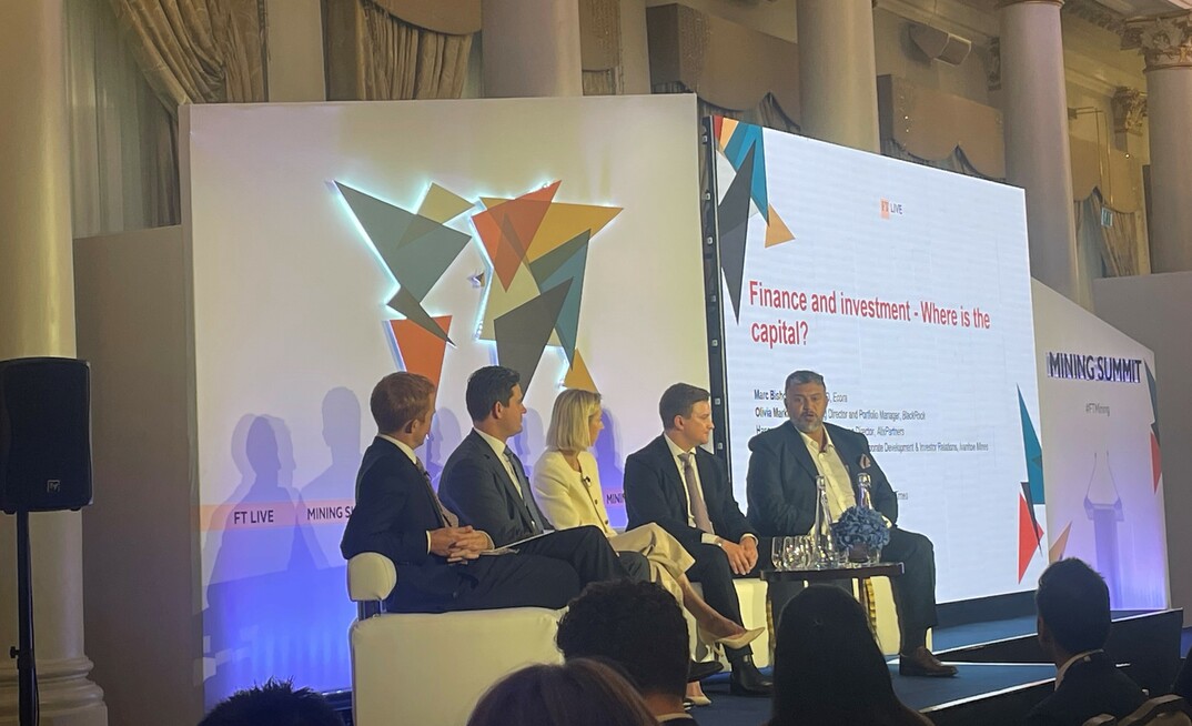 Tom Wilson, FT, Marc Bishop Lafleche, Olivia Markham, Alex Pickard and Hassan Morsy Credit: Siobhan Lismore-Scott