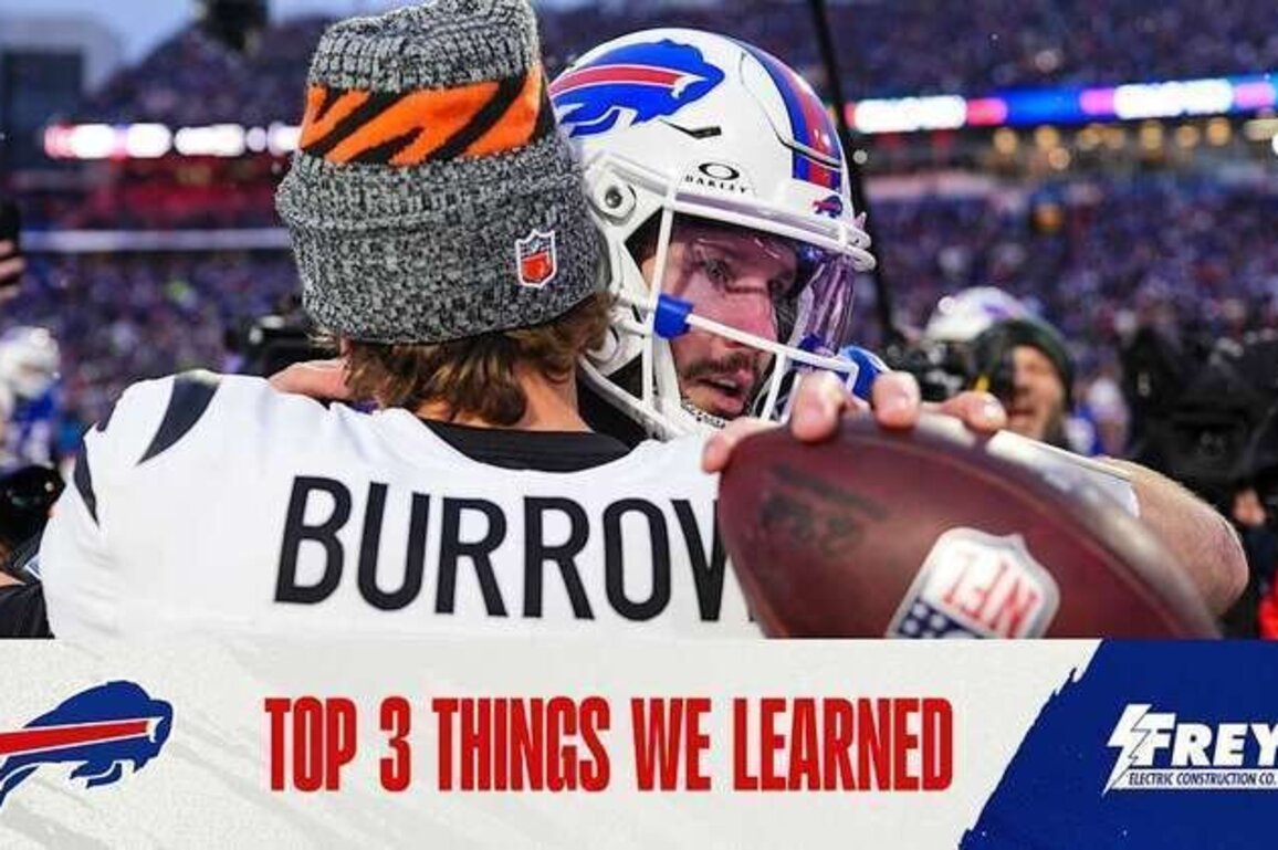 Top three things we learned from Bills vs. Bengals | Week 14