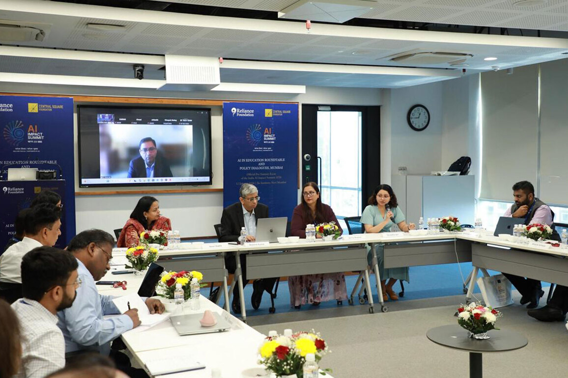 Reliance Foundation and Central Square Foundation host AI Edtech Dialogue, recommends urgent reimagination of education in the AI era