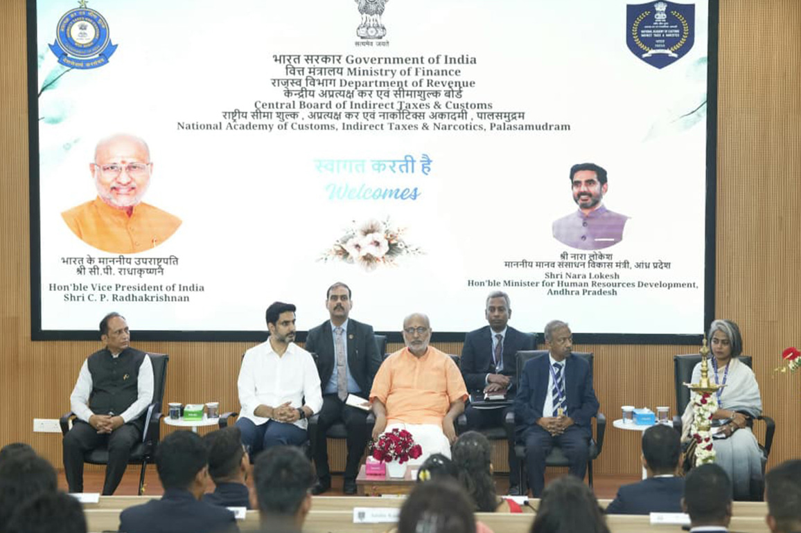 Civil servants play key role in building Viksit Bharat @2047: Vice President CP Radhakrishnan at NACIN