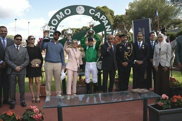 UAE's HM Al Shahen Triumphs in Rome, remarkable victory in UAE President's Cup Series