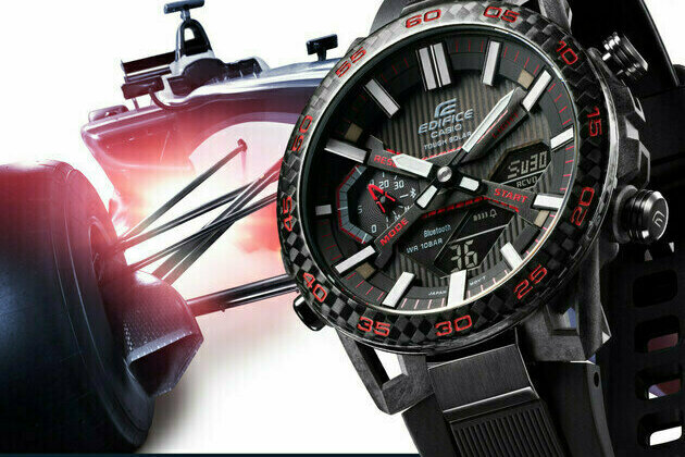 Casio to Release EDIFICE with Case Design Featuring Race Car Suspension Motif