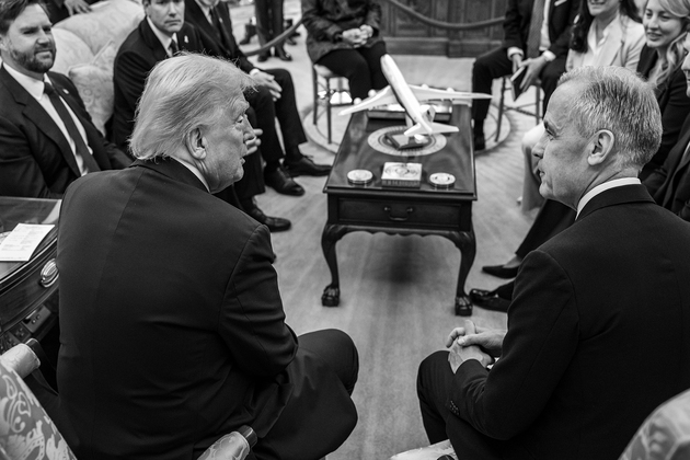 Trump repeats joke about Canada as "51st US State" during bilateral meeting with PM Carney