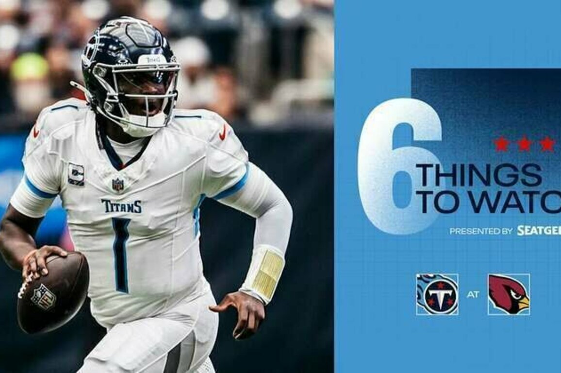 Six Things to Watch for the Titans in Sunday's Game at the Cardinals
