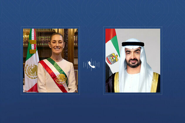 UAE, Mexican Presidents discuss strengthening bilateral relations in phone call