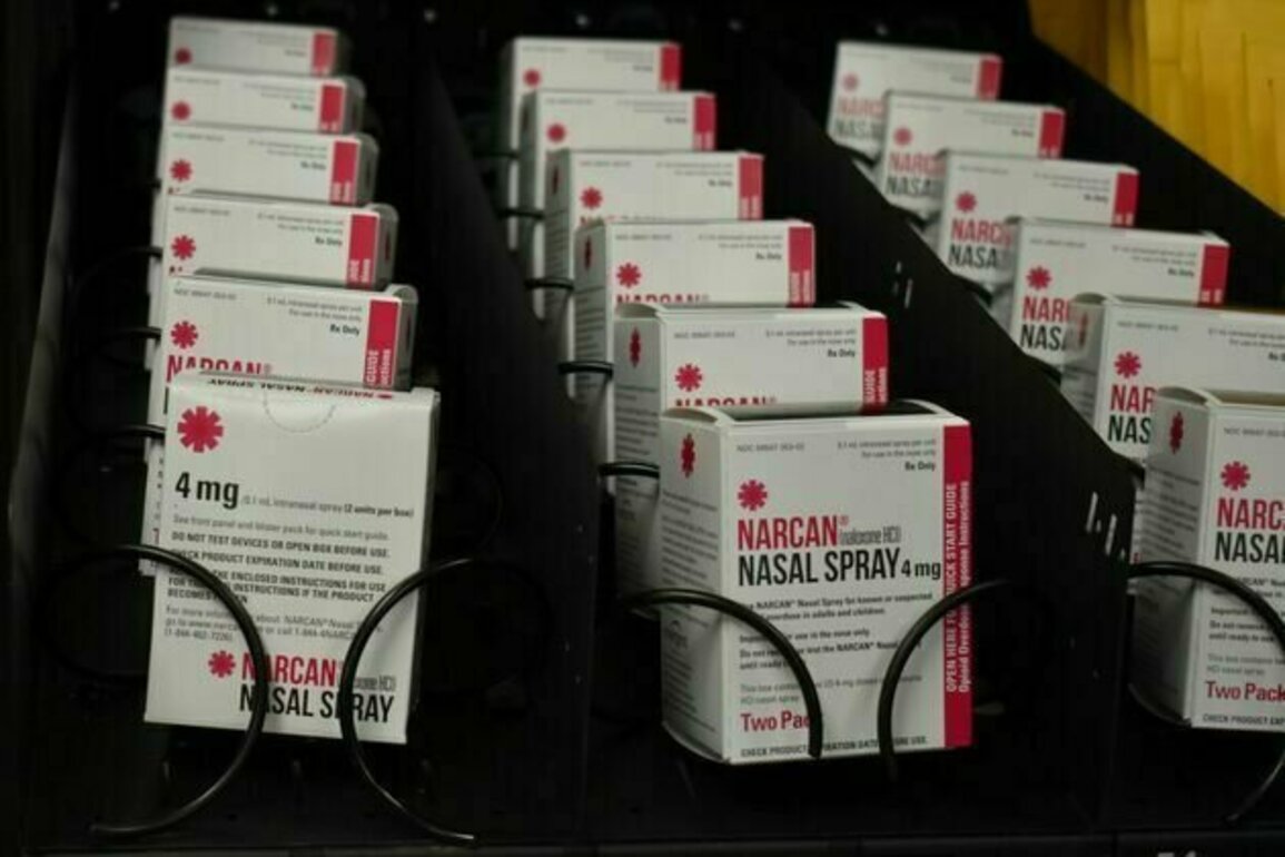 Harm-reduction vending machines offer free naloxone, pregnancy tests and hygiene kits