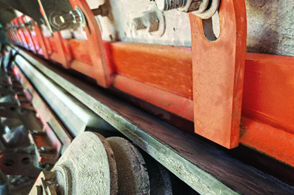 Martin Engineering urethane skirting