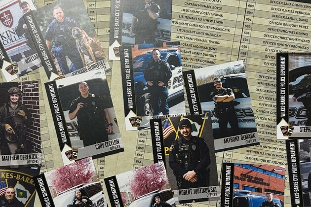 Wilkes-Barre PD trading cards strengthen community policing