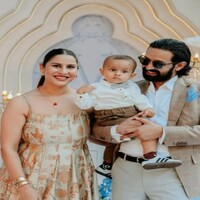 "Say HELLO!": Vikrant Massey shares first pic of son Vardaan on his first birthday