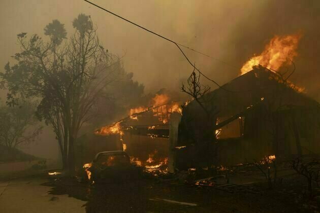 Wildfire in California prompts evacuations in multiple counties