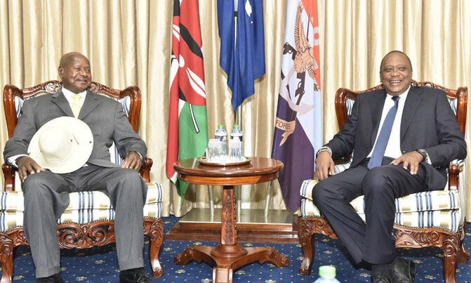 Museveni, Uhuru discuss regional projects Museveni, Uhuru discuss regional projects