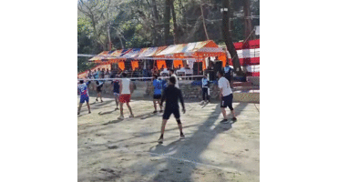 Chenab Warriors Chanderkote win Shaheed Mushtaq Ahmed Memorial Volleyball Tournament trophy