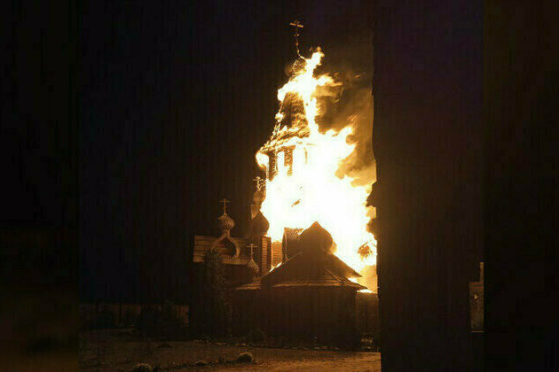New Jerusalem Temple burns down after Ukrainian attack 