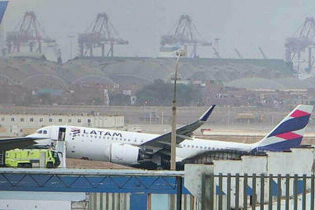 Passenger airliner collides with fire truck, catches fire