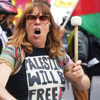 U.S.-NEW YORK-PALESTINE-RALLY